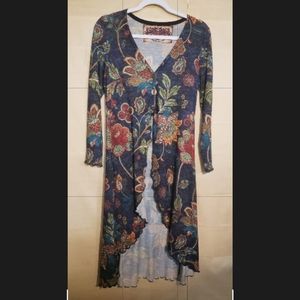 Amma Long Floral Sweater
